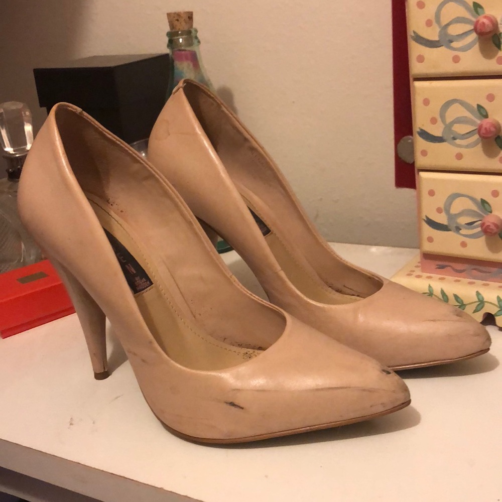 Nude heels